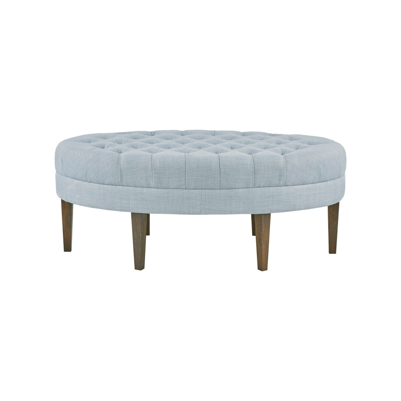 Pouf rembourré en bois massif avec planche de surf touffetée Madision Park Chase