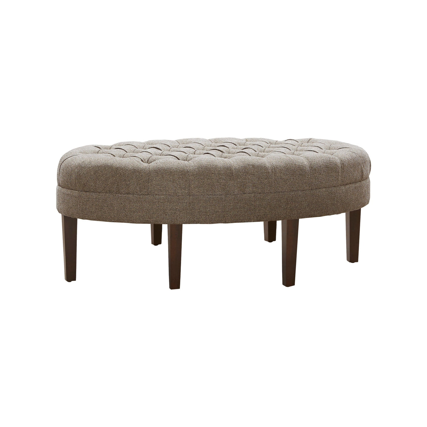 Pouf rembourré en bois massif avec planche de surf touffetée Madision Park Chase