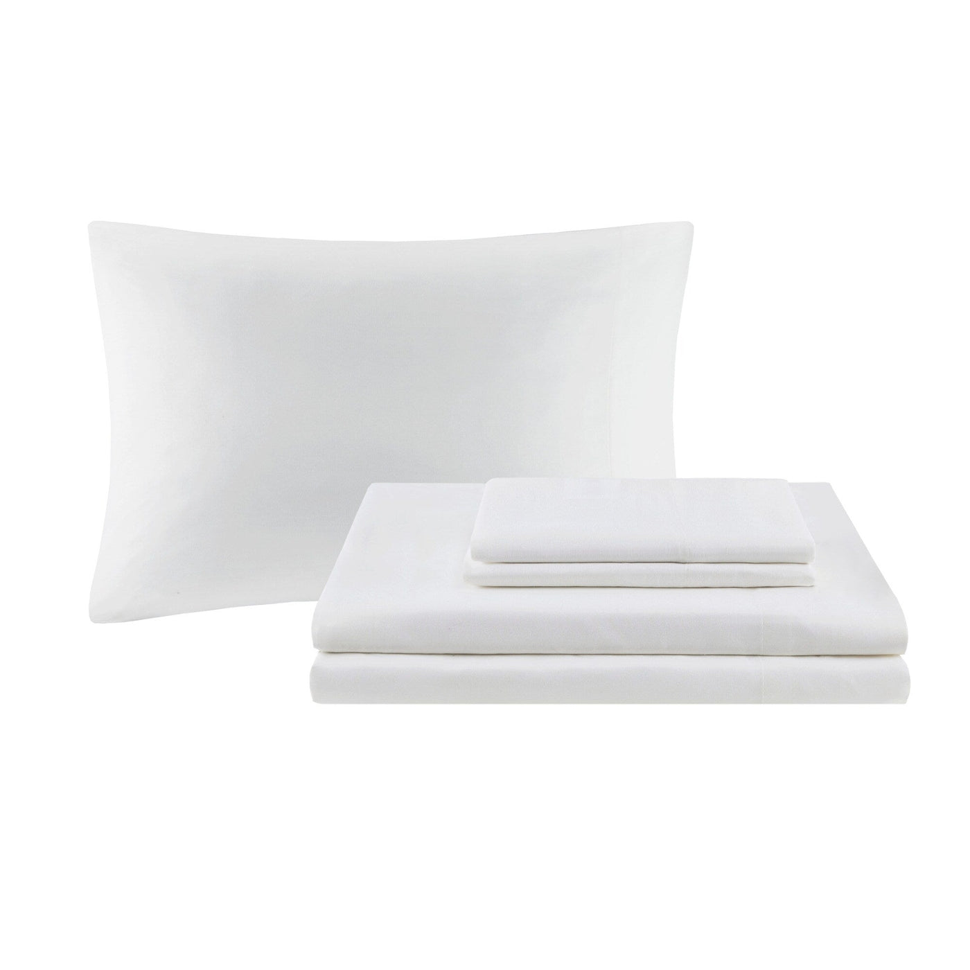 Madison Park Essentials Loretta 24 pièces dans un sac avec panneaux de fenêtre et ensemble de draps