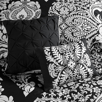 Ensemble de couette en coton imprimé Madison Park Marcella 7 pièces