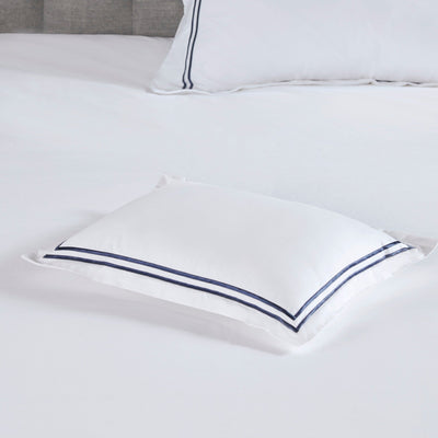 Parure de lit Madison Park Signature 500 fils au pouce carré, 100 % satin de coton brodé, collection de luxe