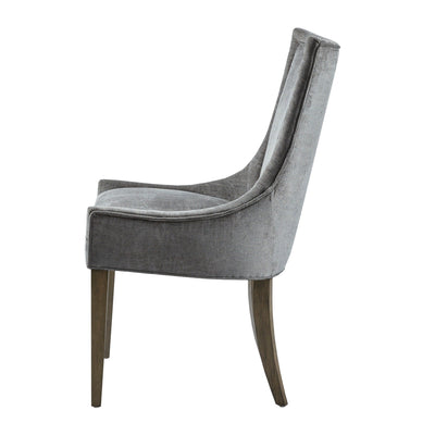 Chaises de salle à manger rembourrées Madison Park Signature Ultra avec pieds en bois (lot de 2) - N/A