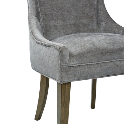Chaises de salle à manger rembourrées Madison Park Signature Ultra avec pieds en bois (lot de 2) - N/A