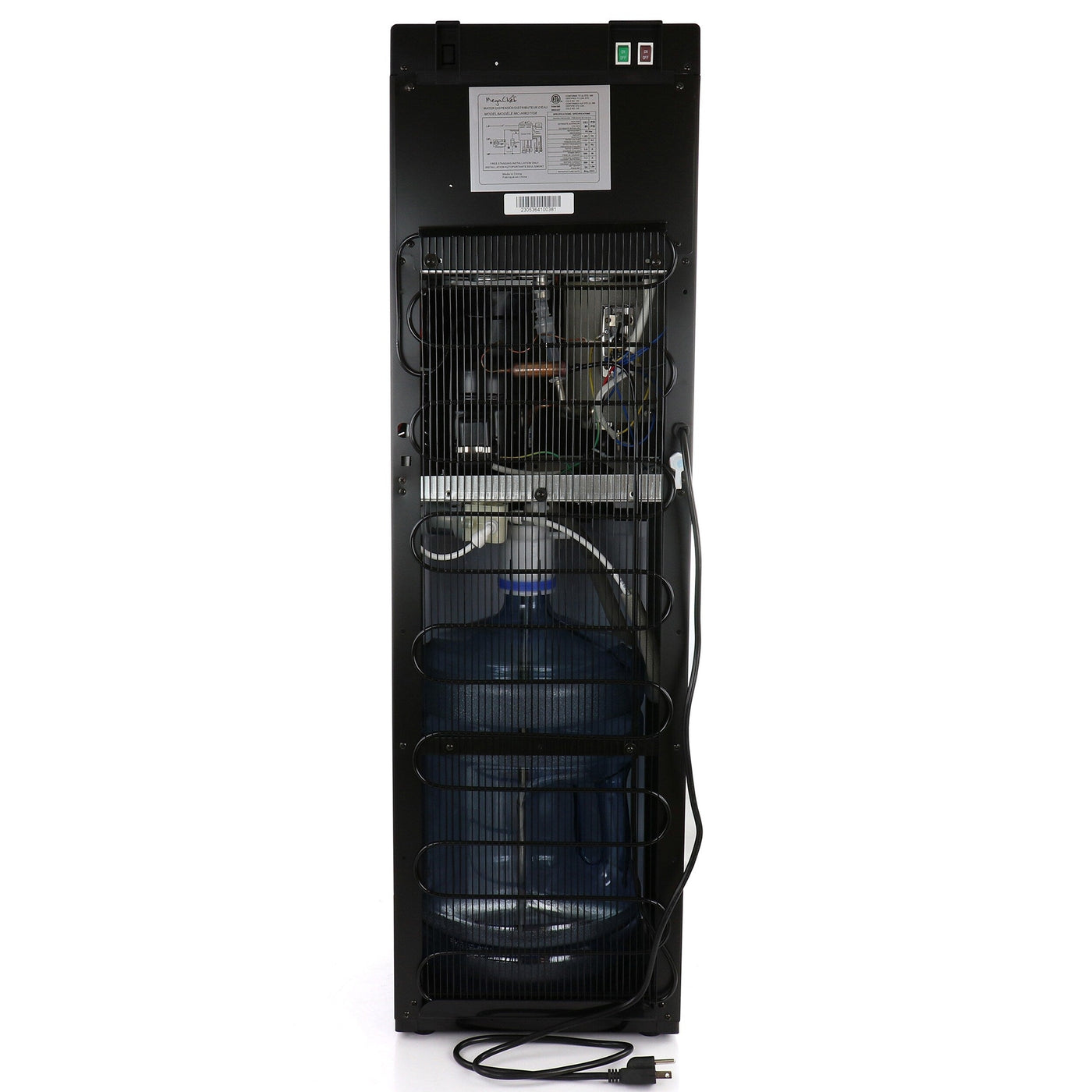 Distributeur d'eau chaude et froide MegaChef à chargement par le bas - 12 x 13,6 x 41