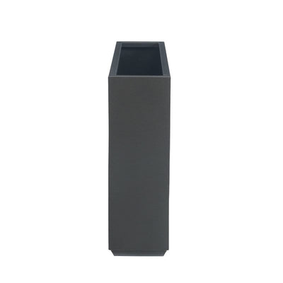 Jardinière métallique robuste pour plantes d'extérieur, 96 x 25 x 76 cm (L x l x H) - 96 x 76 x 25 cm (l x l x H)