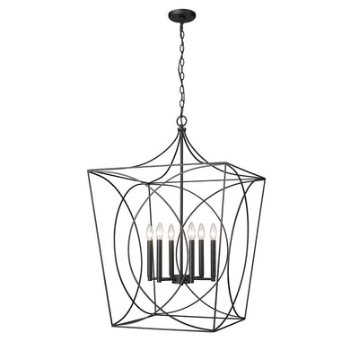 Luminaire suspendu Millennium Lighting Tracy à 4 lumières, disponible en plusieurs finitions