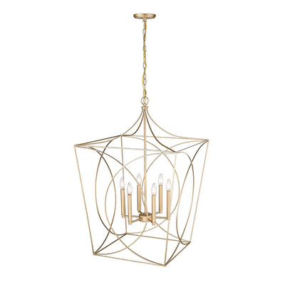Luminaire suspendu Millennium Lighting Tracy à 4 lumières, disponible en plusieurs finitions
