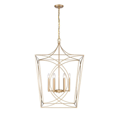 Luminaire suspendu Millennium Lighting Tracy à 4 lumières, disponible en plusieurs finitions