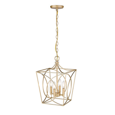 Luminaire suspendu Millennium Lighting Tracy à 4 lumières, disponible en plusieurs finitions