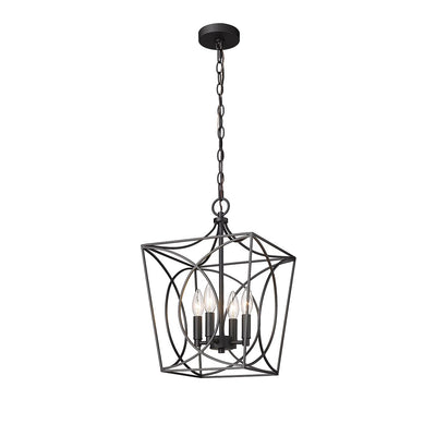 Luminaire suspendu Millennium Lighting Tracy à 4 lumières, disponible en plusieurs finitions