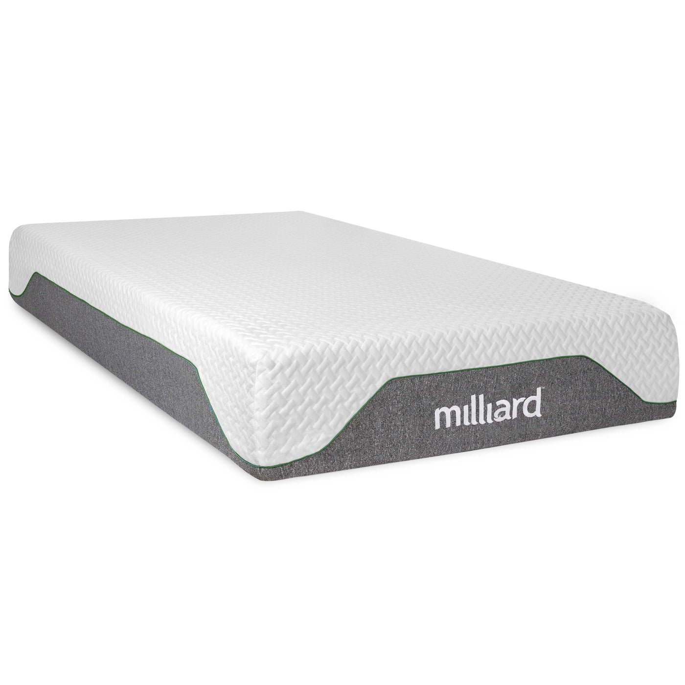 Matelas en mousse à mémoire de forme Milliard 10 pouces ferme, Bed-in-a-Box/Soulagement de la pression, Classique
