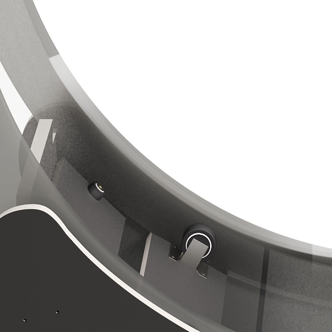 Moasis 43,3 pouces Grand tapis de course en bois pour chat avec roue d'exercice et piste recouverte de moquette