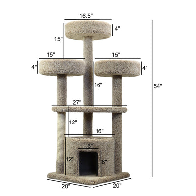 Nouveaux condos pour chats Grande maison pour chats