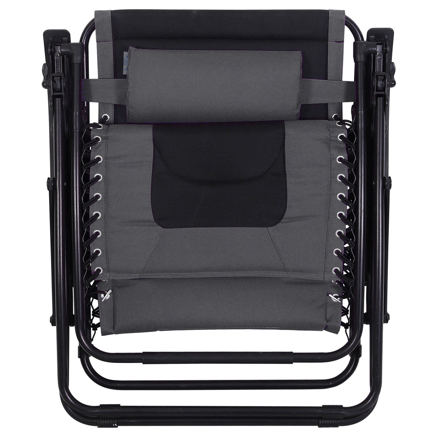 Fauteuil de salon surdimensionné XL rembourré à gravité zéro, accoudoirs larges, inclinable et réglable avec porte-gobelet - N/A