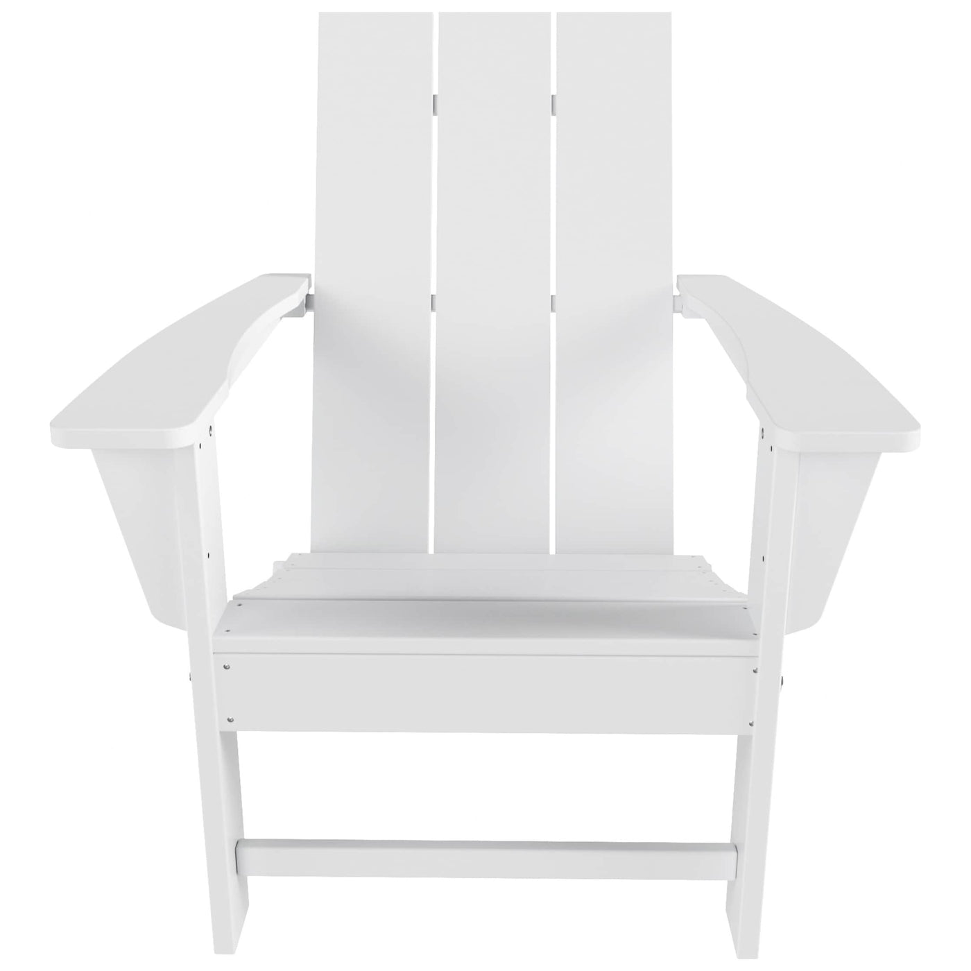 Chaise Adirondack pliante Polytrends Shoreside moderne et écologique, idéale pour les commerces et les résidences, toutes saisons