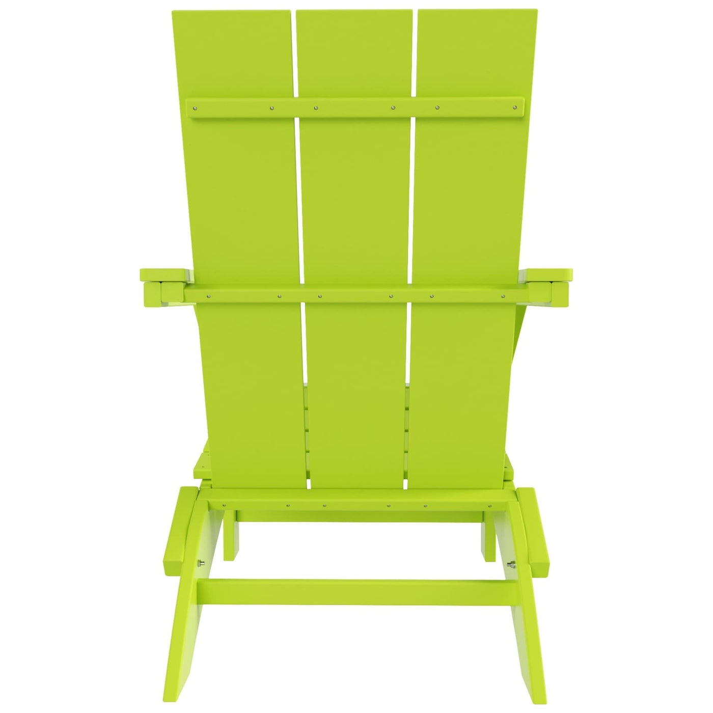 Chaise Adirondack pliante Polytrends Shoreside moderne et écologique, idéale pour les commerces et les résidences, toutes saisons