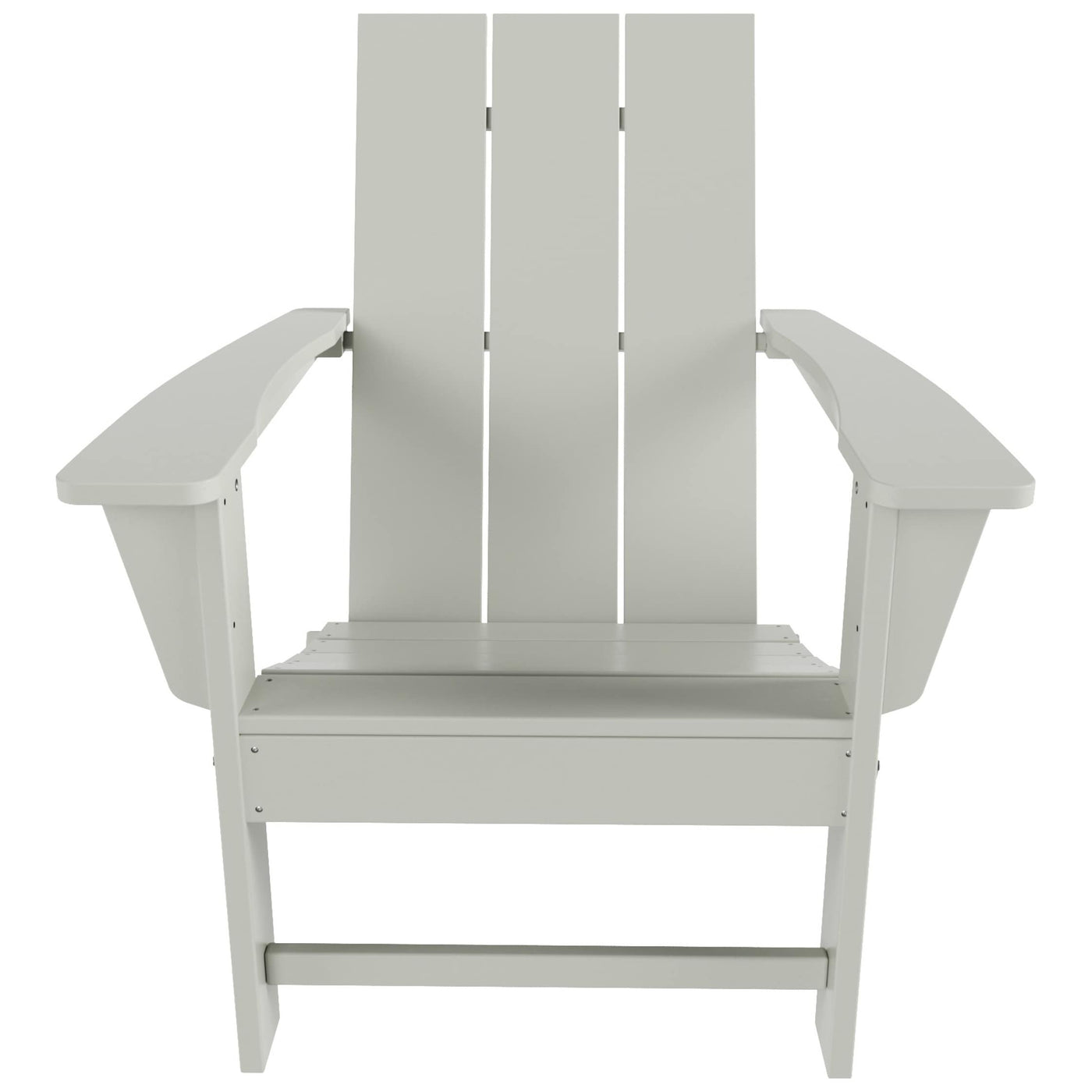 Chaise Adirondack pliante Polytrends Shoreside moderne et écologique, idéale pour les commerces et les résidences, toutes saisons