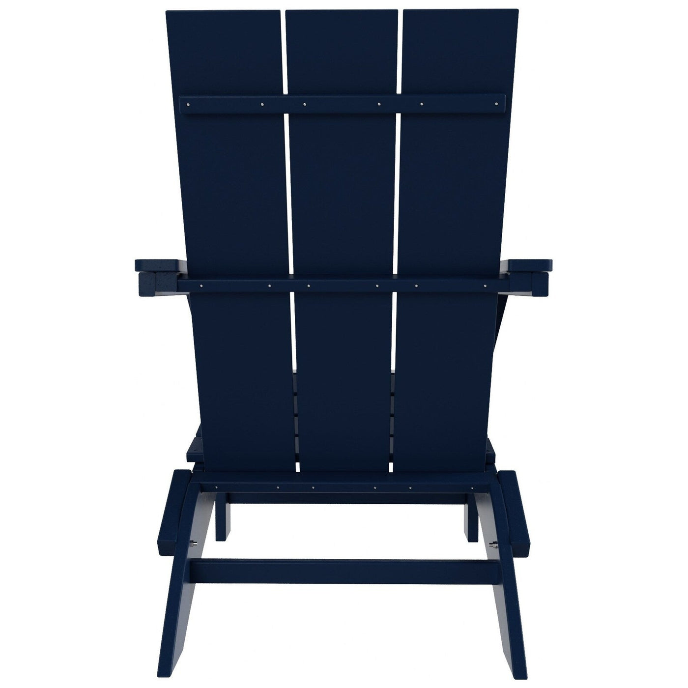 Chaise Adirondack pliante Polytrends Shoreside moderne et écologique, idéale pour les commerces et les résidences, toutes saisons