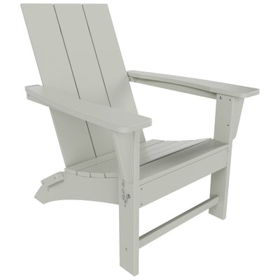 Chaise Adirondack pliante Polytrends Shoreside moderne et écologique, idéale pour les commerces et les résidences, toutes saisons