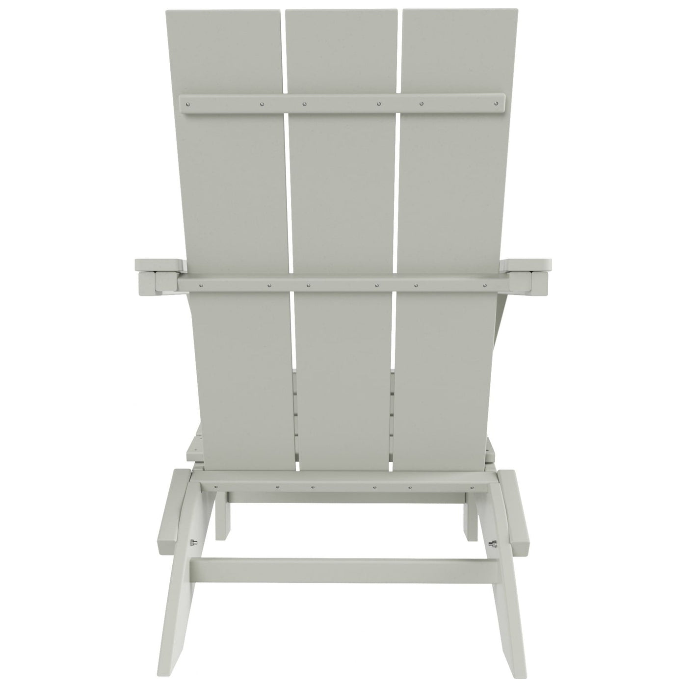 Chaise Adirondack pliante Polytrends Shoreside moderne et écologique, idéale pour les commerces et les résidences, toutes saisons