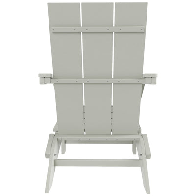 Chaise Adirondack pliante Polytrends Shoreside moderne et écologique, idéale pour les commerces et les résidences, toutes saisons