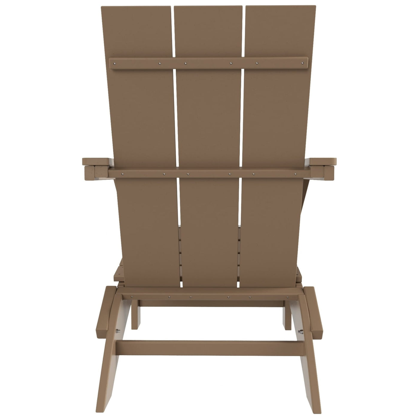 Chaise Adirondack pliante Polytrends Shoreside moderne et écologique, idéale pour les commerces et les résidences, toutes saisons