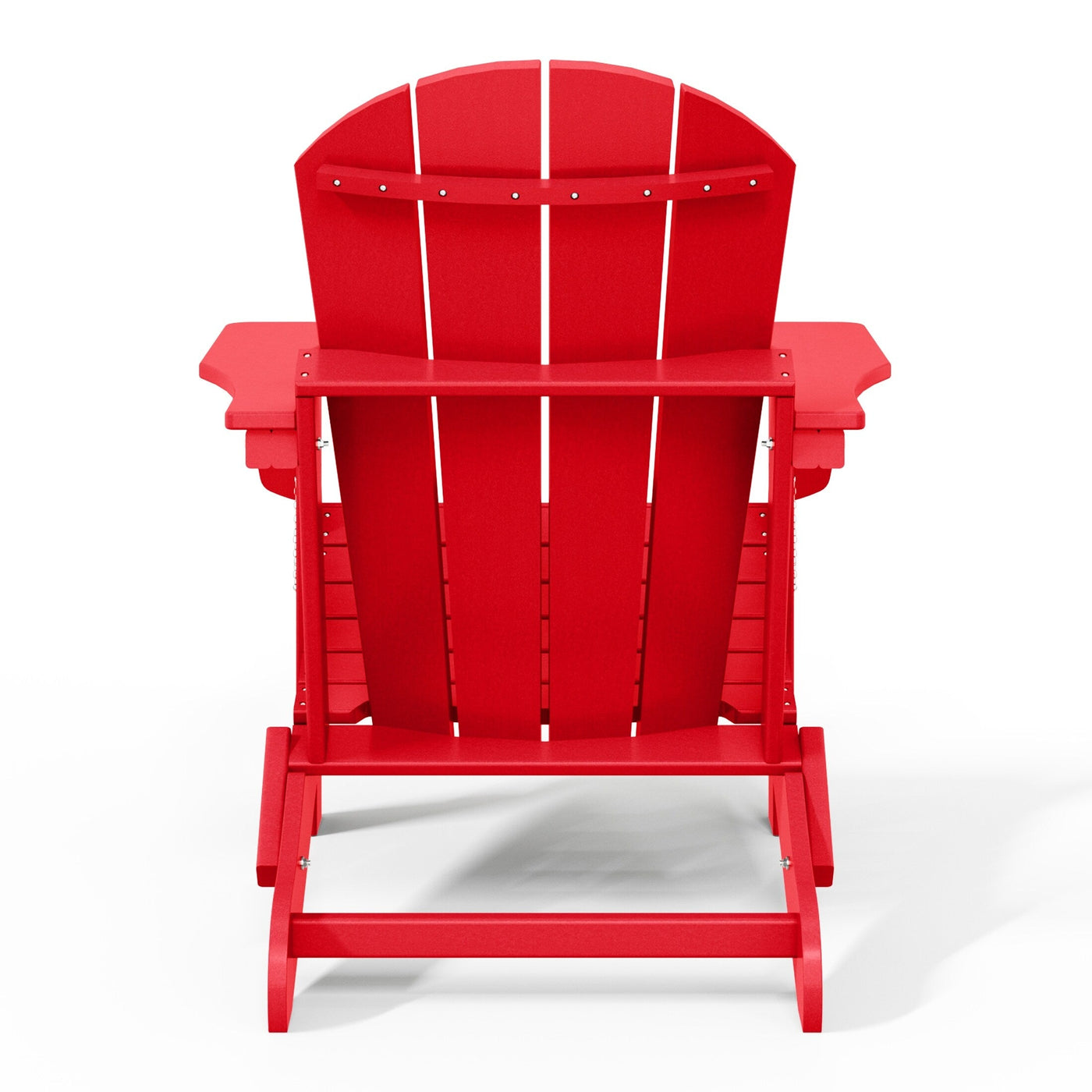 Chaises pliantes Adirondack Polytrends Laguna résistantes aux intempéries (lot de 2)