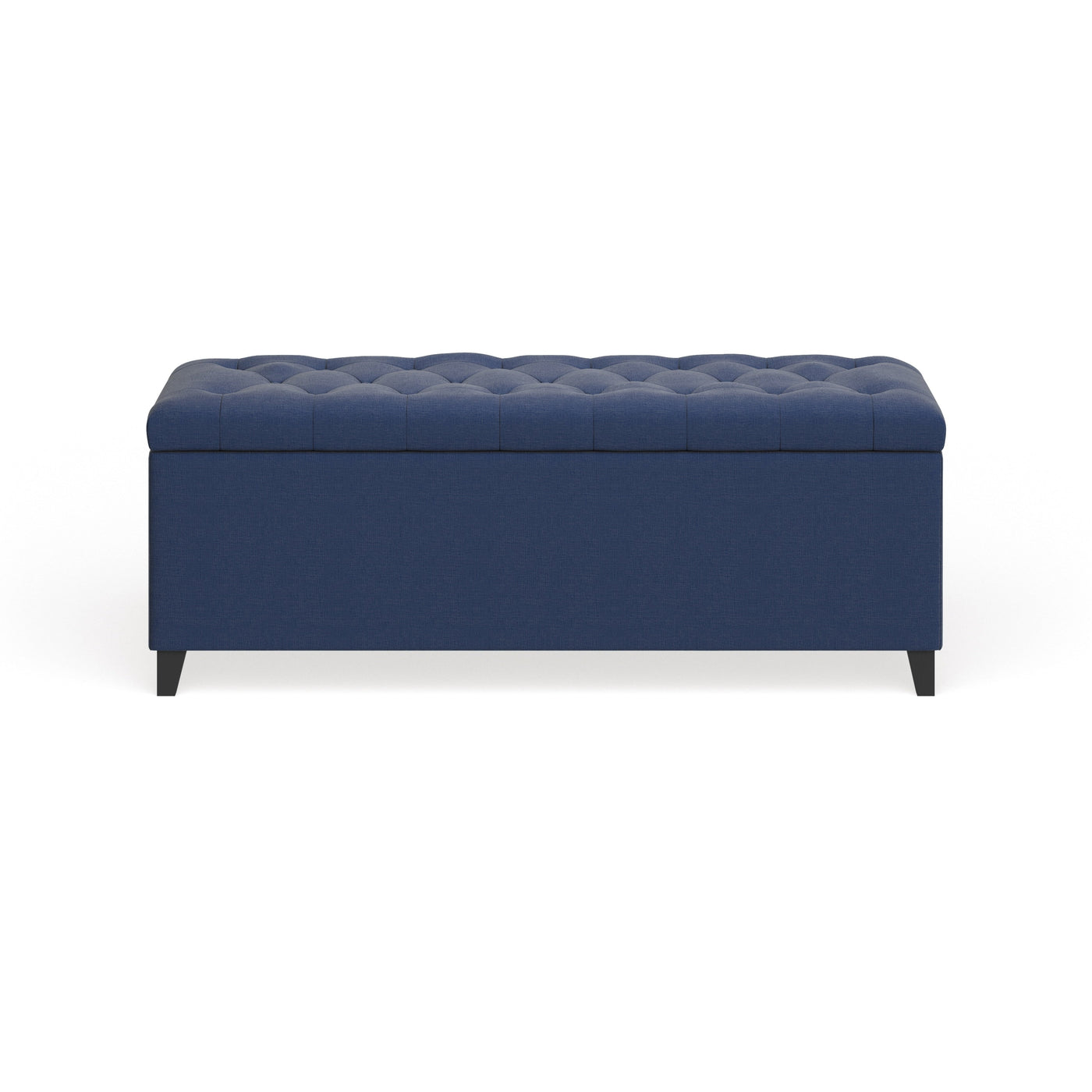 Banc de rangement rembourré à plateau capitonné Sasha de Madison Park
