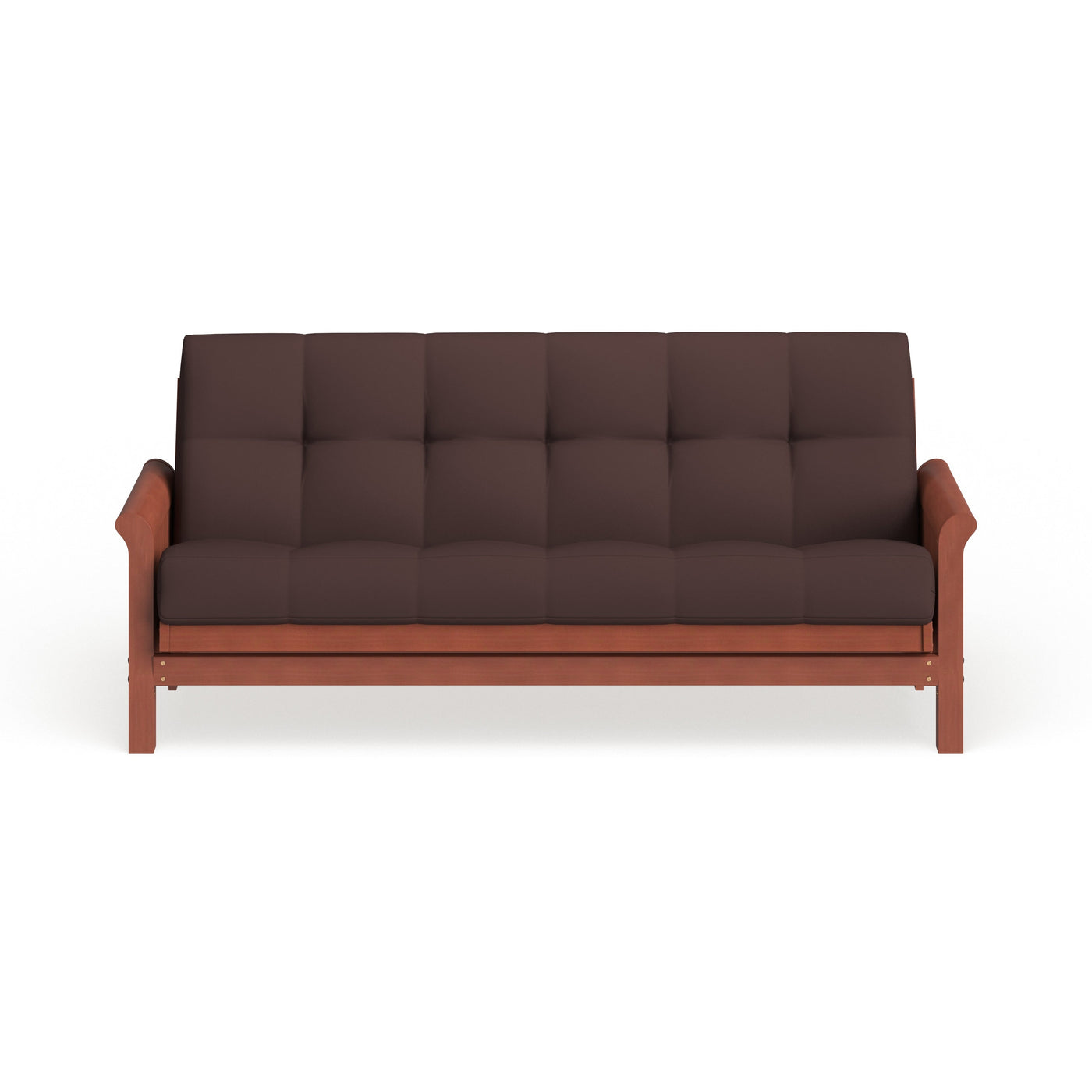 Matelas futon en sergé de 10 pouces d'épaisseur (simple, double ou grand lit)