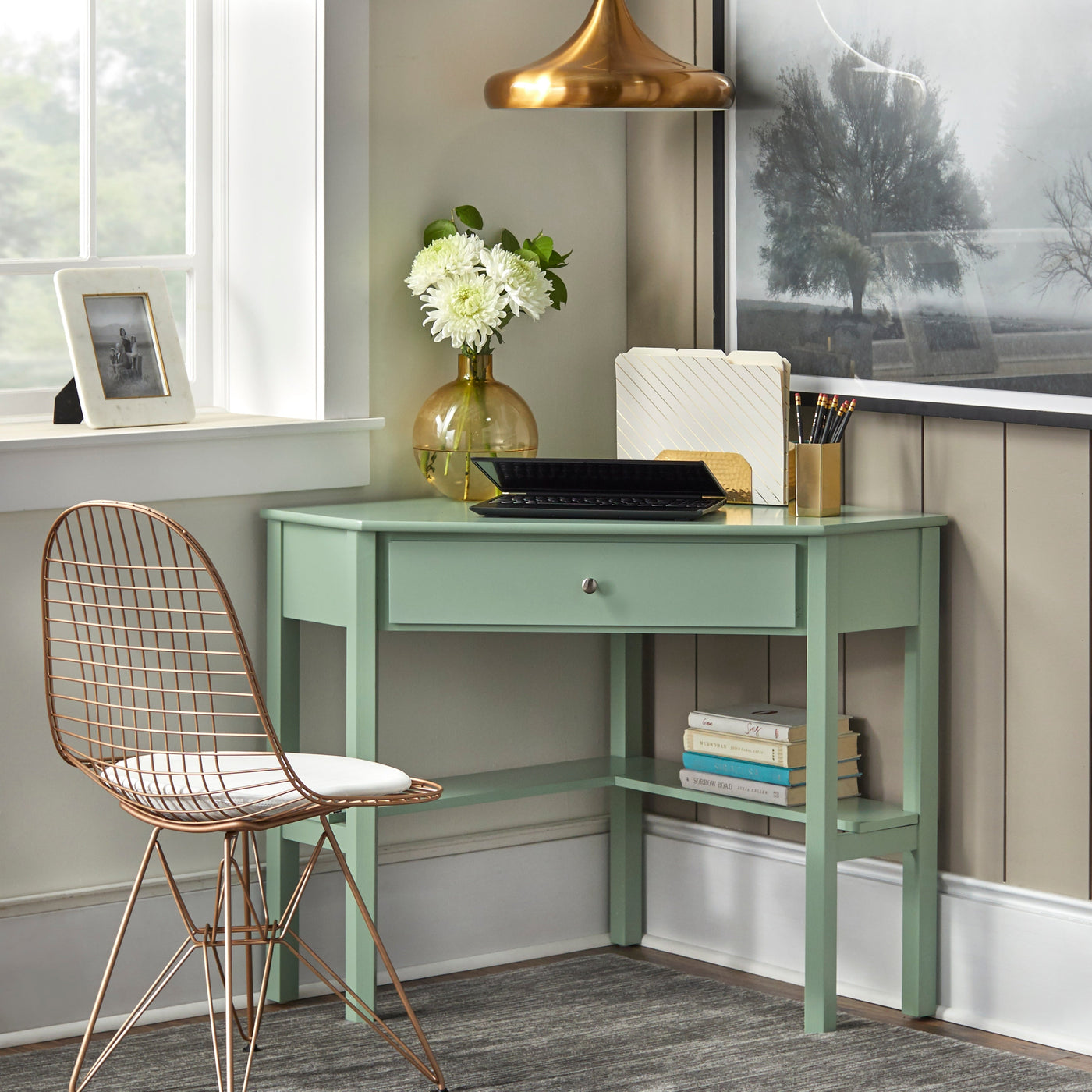 Bureau d'angle Lincoln Porch &amp; Den