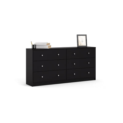 Porch &amp; Den Zoe Commode double à 6 tiroirs