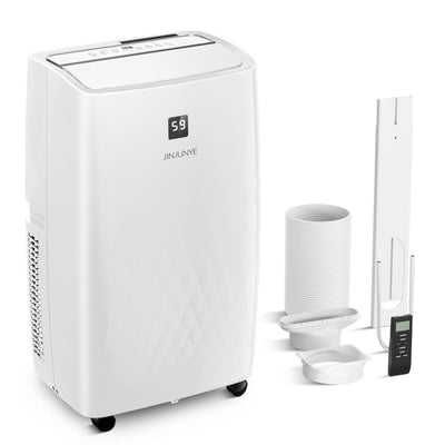 Climatiseur portatif avec chauffage – 12 000 BTU de refroidissement et 10 000 BTU de chauffage pour pièces jusqu'à 700 pi²