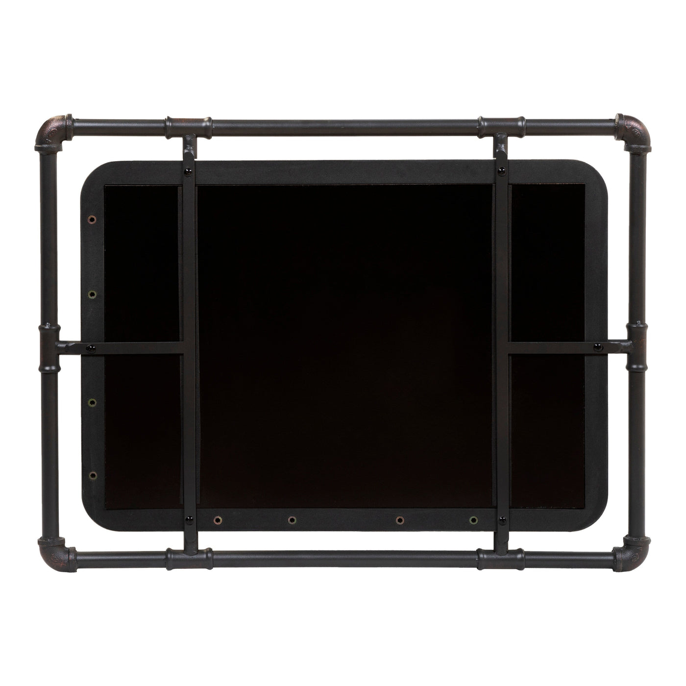 Miroir mural flottant en métal Revo Industrial de 31 pouces par Furniture of America