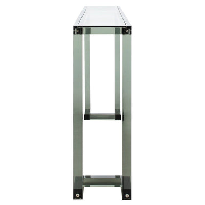 Console Safavieh Couture Camryn en acrylique transparent (60 l x 10 l x 30 h)
