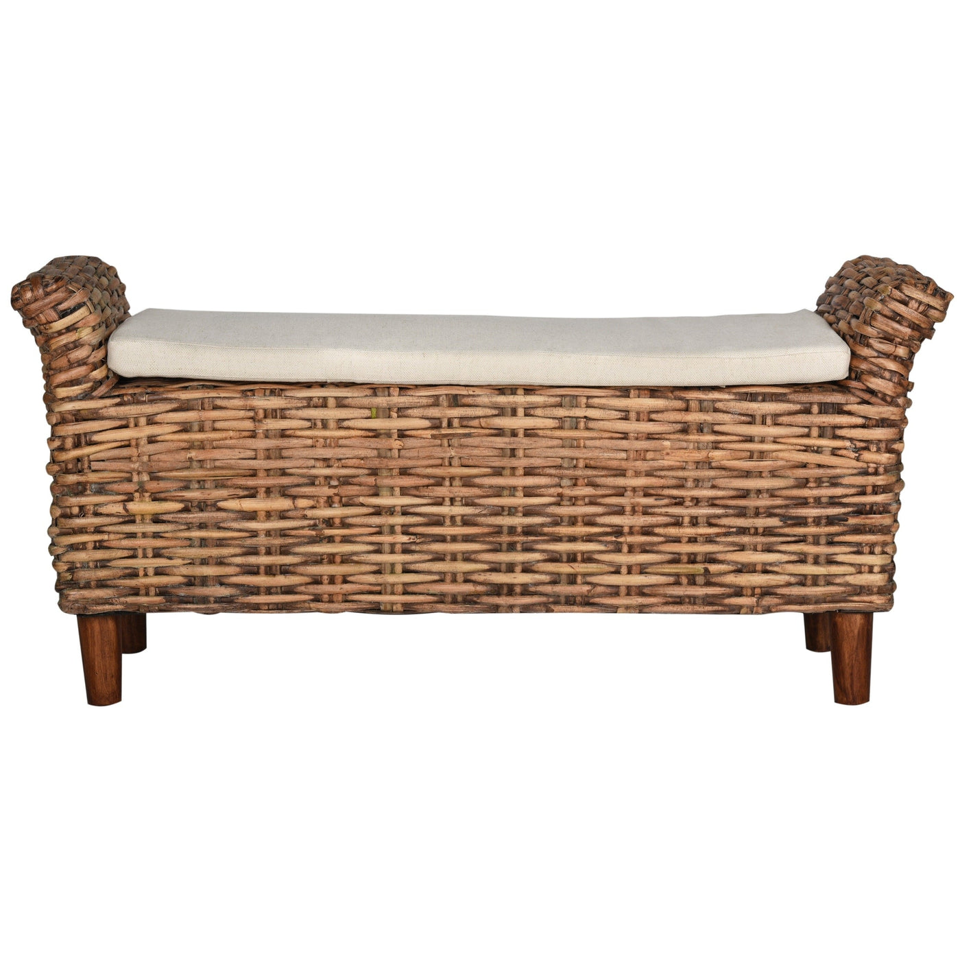 Banc SAFAVIEH Danna Brown - 43,9 x 14,8 x 21,1 - 44 L x 15 P x 21 H