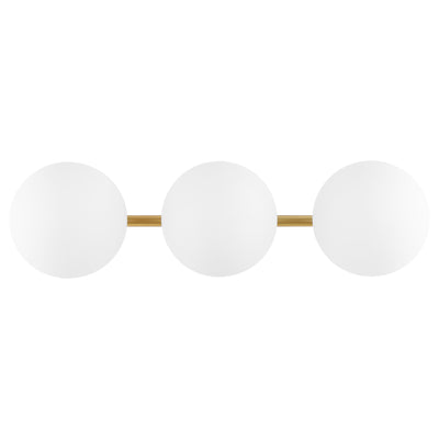 Applique murale traditionnelle SAFAVIEH Lighting Lambrini 21 (3 ampoules) - 6 L x 8 P x 21 H - 21 L x 8 P x 6 H