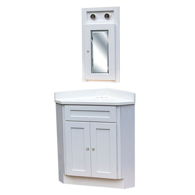 Ensemble de coiffeuse d'angle Shaker 3 pièces