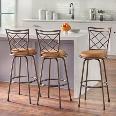 Tabourets pivotants à hauteur réglable Alyssa Simple Living (lot de 3)