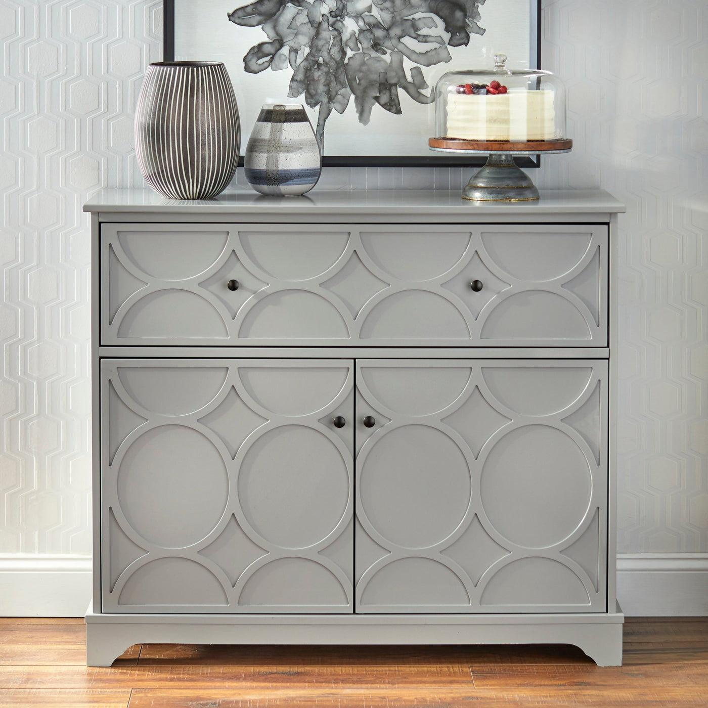 Armoire à façade circulaire Dawson Simple Living