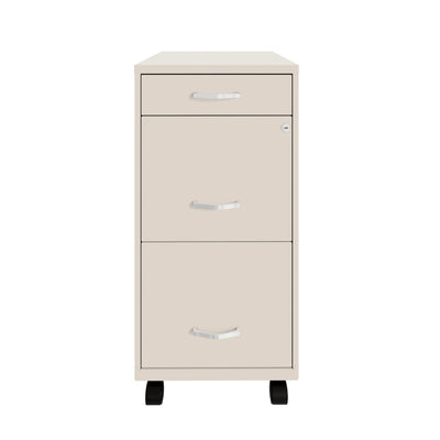 Classeur métallique Space Solutions 18 pouces à 3 tiroirs