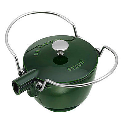 Bouilloire à thé ronde en fonte STAUB de 1 pinte