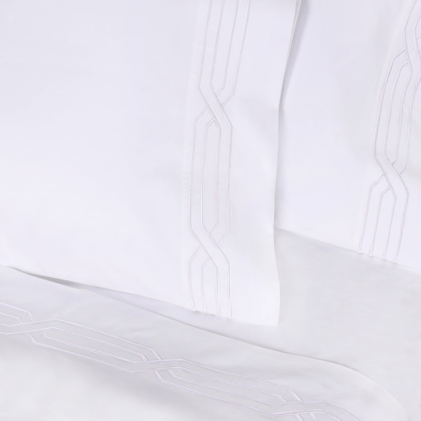Parure de draps unie écologique en coton égyptien de qualité supérieure 1 200 fils