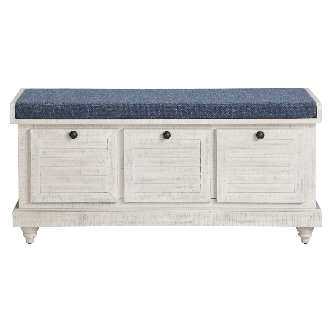 Le banc de rangement Arbakka de Gray Barn
