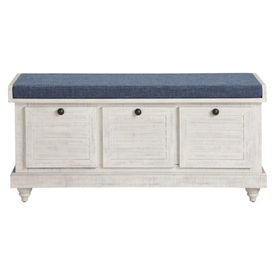 Le banc de rangement Arbakka de Gray Barn
