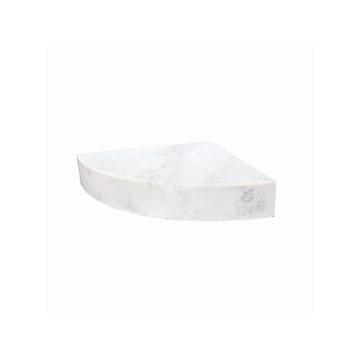 Siège de douche d'angle mural en surface solide Transolid Studio 14 po x 14 po - 14,5 x 14,25 x 3