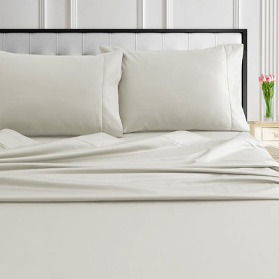 Parure de lit Tribeca Living en coton égyptien 1000 fils avec poche extra profonde