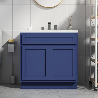 Meuble-lavabo simple de 36 pouces de Vanity Art