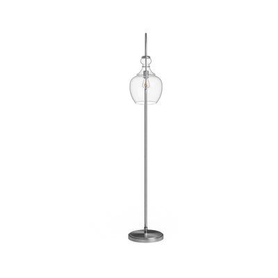 Lampadaire Verona Arc avec abat-jour en verre