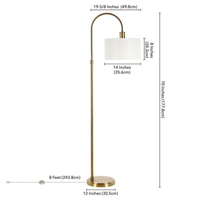 Lampadaire Veronica Arc