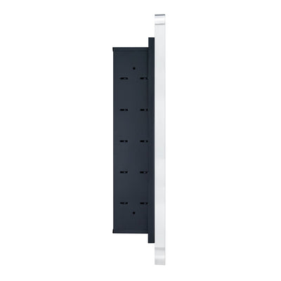 Armoire à pharmacie encastrée TEHOME WH avec miroir et étagères réglables